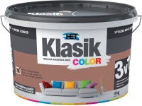 HET Klasik COLOR Tónovaná interiérová farba KC 0277 hnedá čokoládová, 4 kg