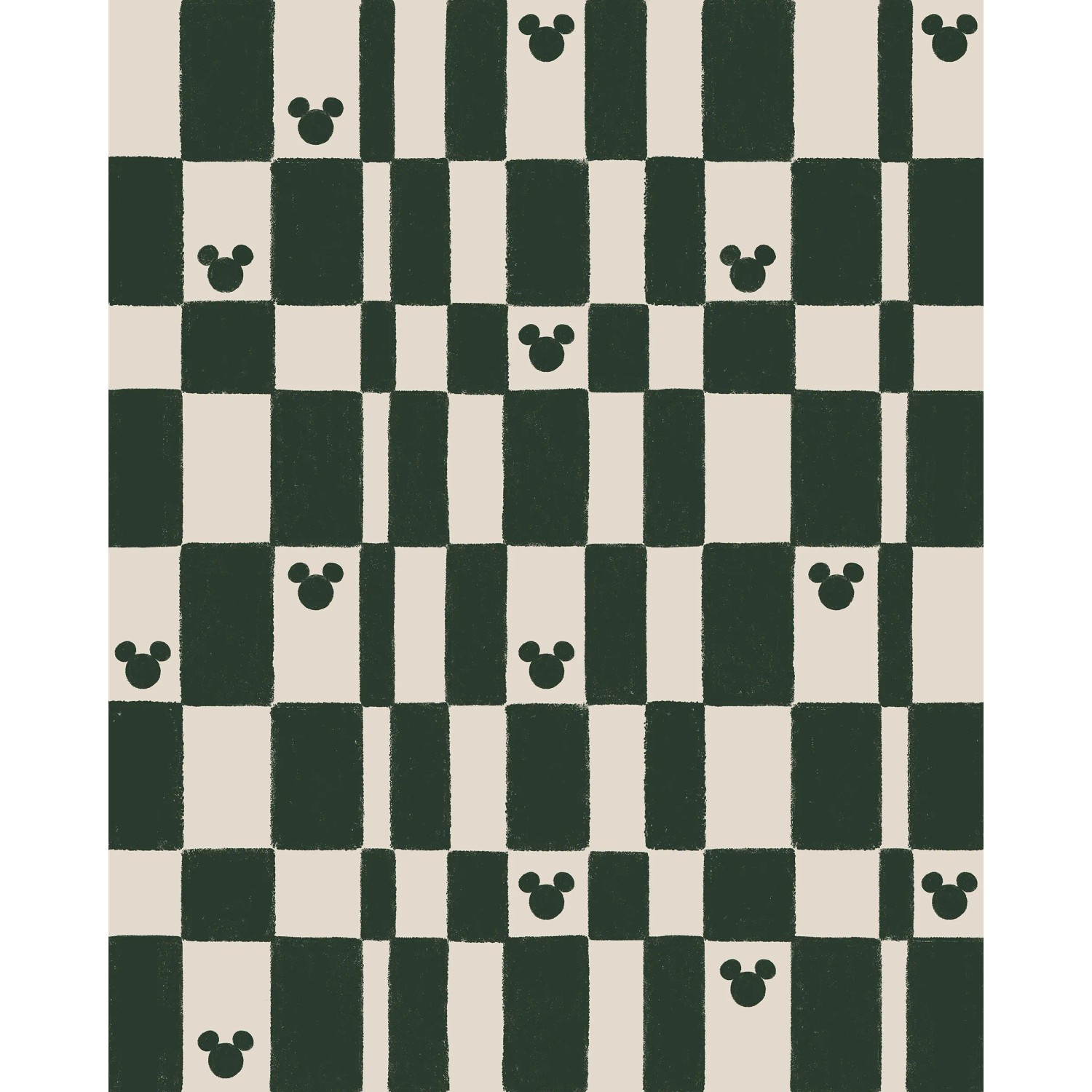 E-shop Komar Vliesová fototapeta Disney Mickey Mouse Green Chess 200 x 250 cm