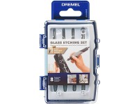 Dremel Súprava na brúsenie skla 682, 8dielna
