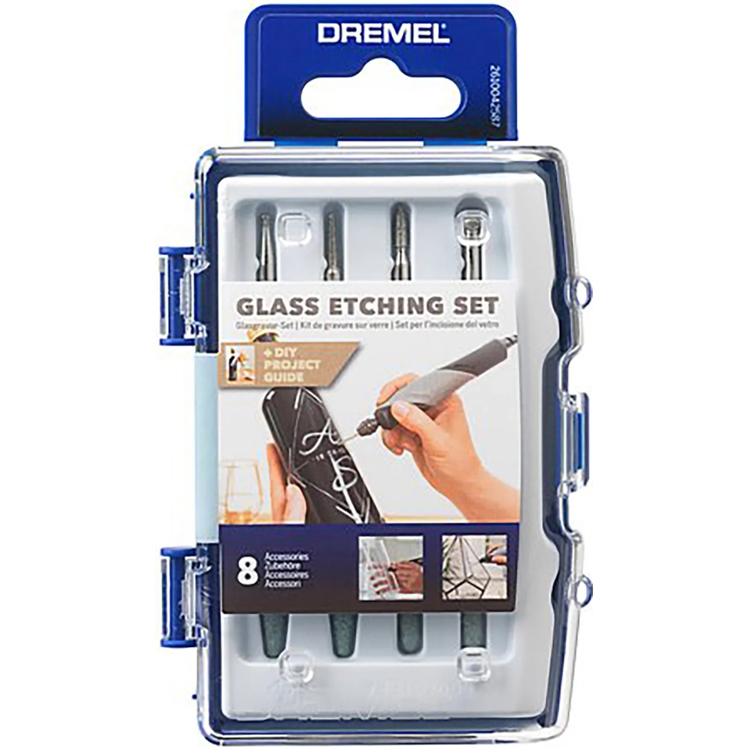 E-shop Dremel Súprava na brúsenie skla 682, 8dielna