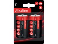 VLC Alkalické batérie Mono D LR20 1,5 V, 2 ks