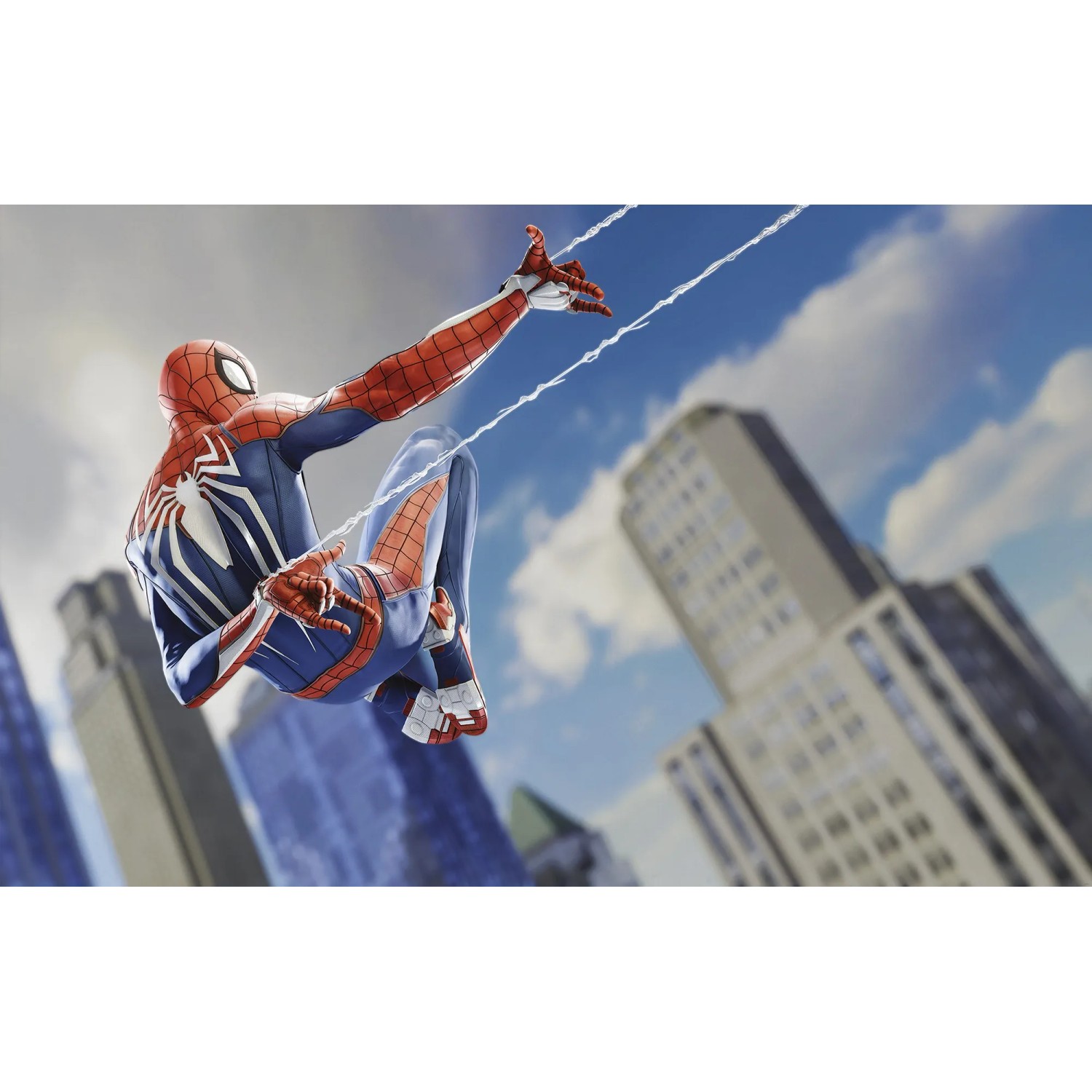 E-shop Komar Vliesová fototapeta Marvel Spider-Man Spider Web Shooting 400 x 250 cm