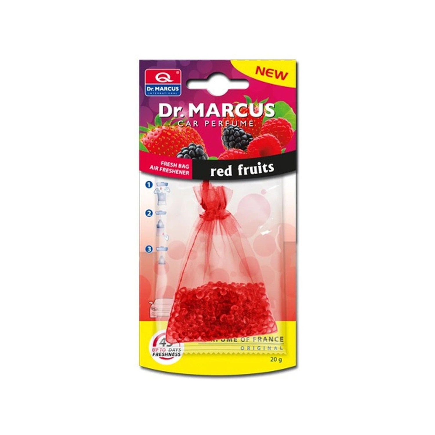 E-shop Dr.Marcus Osviežovač FRESH BAG - Red Fruits