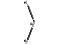 Wenko Nástenné držadlo 37 cm x 37 cm Secura 135° čierne