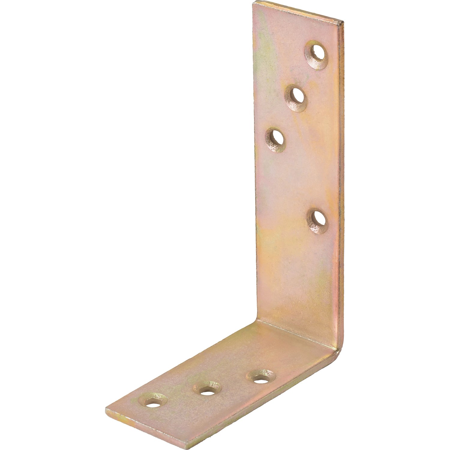 E-shop Konštrukčný uholník žlto pozinkovaný 75 mm x 120 mm x 35 mm