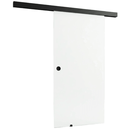 Doorlegro Posuvné dvere EasySlide 65 - set, satin/čierna, 205 x 90 cm
