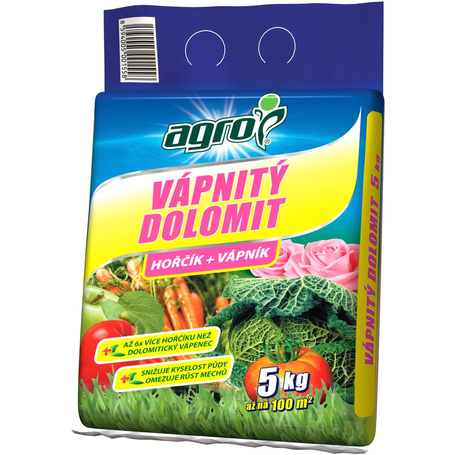 E-shop AGRO Vápnitý dolomit 5 kg