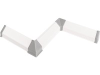 Kaindl Súprava rohov a koncoviek na lišty k pracovnej doske 0878 modrosivá