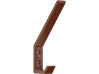 Siro Háčik na klobúky H008 plast hnedý