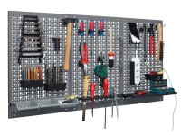 Küpper 3dielna dierovaná stena 70108, 12 háčikov, 120 x 60 cm Küpper 3dielna dierovaná stena 70108, 12 háčikov, 120 x 60 cm