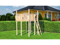 Weka Hracia veža Tabaluga 816 D, prírodná/červená, 164 x 250 cm Weka Hracia veža Tabaluga 816 D, prírodná/červená, 164 x 250 cm