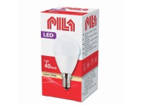Pila LED žiarovka 6W P45 E14 WW matná nestmievateľná