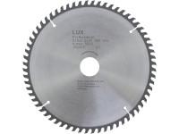 LUX-TOOLS Pílový kotúč do kotúčovej píly zo spekaného karbidu 210 x 30 mm, 64 zu