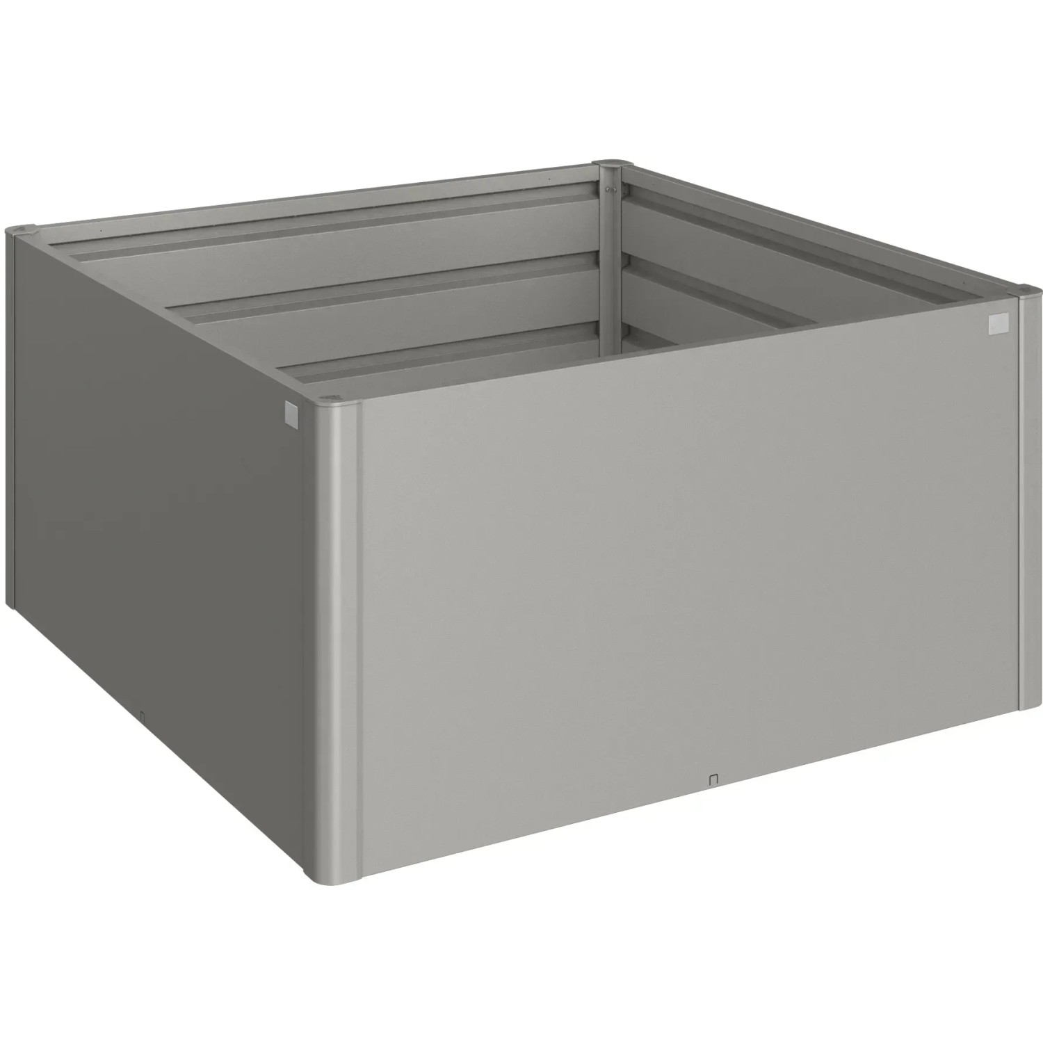 E-shop Biohort Vyvýšený záhon 1,5 x 1,5 kremeňovo sivý, 152 x 152 x 77 cm