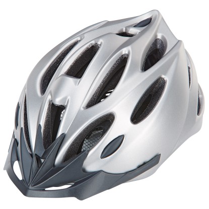 Prophete Cyklistická prilba pre dospelých Inmold, sivá, 55-58 cm