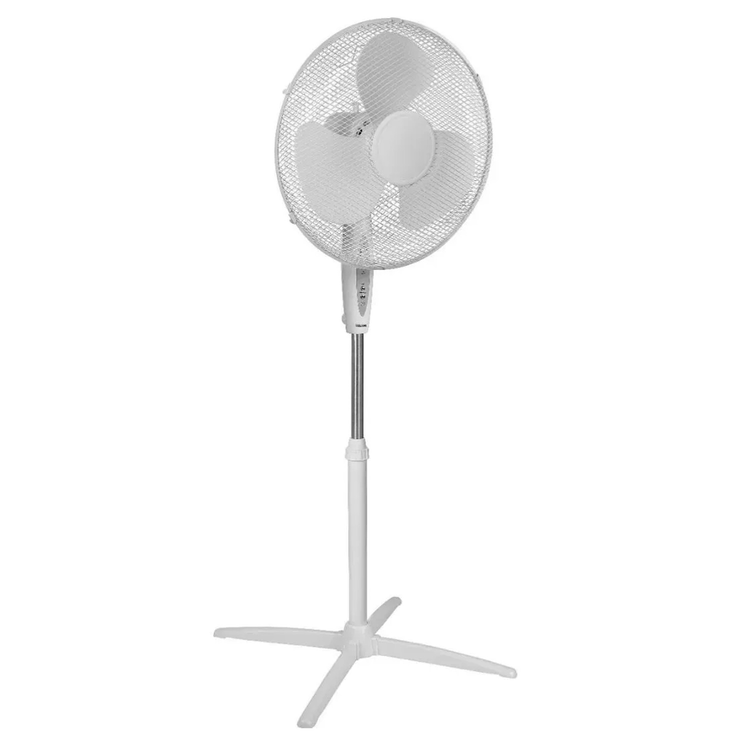 E-shop TRISTAR Stojanový ventilátor VE-5898 s diaľkovým ovládaním, biely, 45W, pr. 40cm