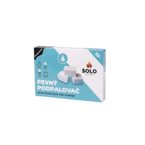 Balenie 32 kusov podpaľovačov SOLO, pevné podpaľovače pre gril, krb a táborák.