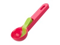 Fackelmann Porcovačka na zmrzlinu, ružová/zelená, 19 x 5,5 x 2,8 cm
