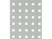 Dierovaný plech eloxovaný štvorcový 250 x 500 x 0,8 mm