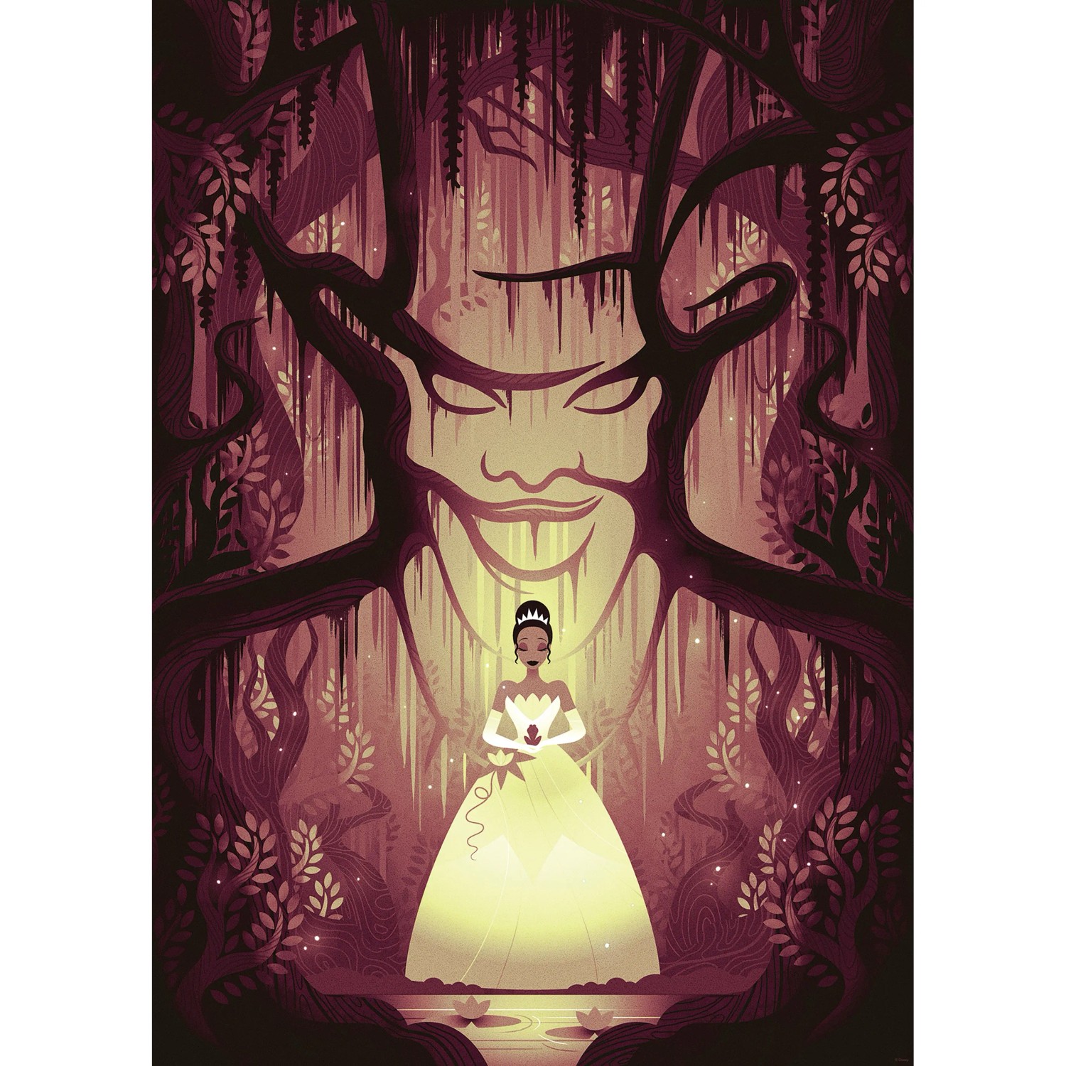 E-shop Komar Plagát Disney Tiana Dr. Facilier 50 x 70 cm