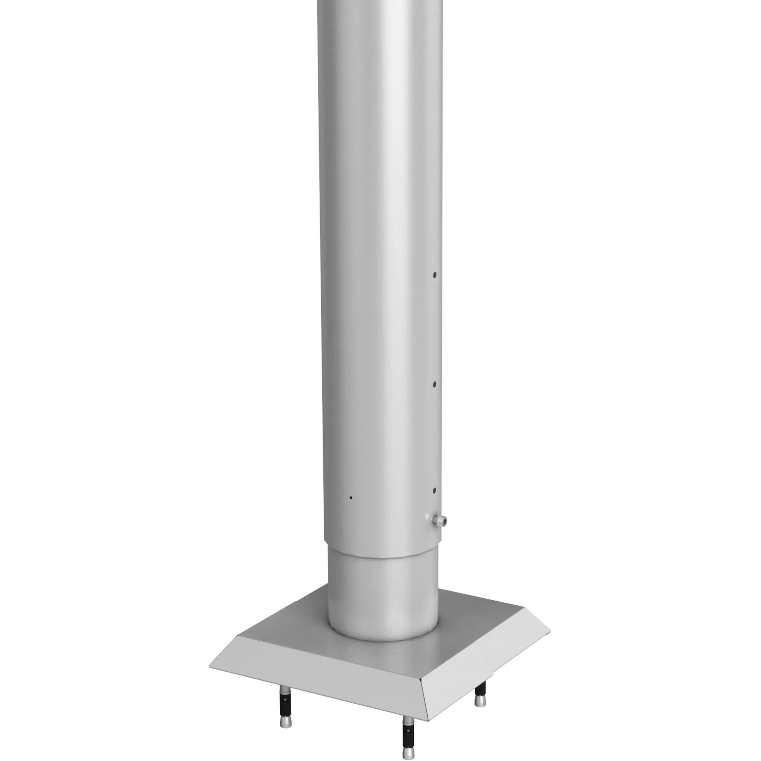 E-shop Biohort Kotviaca pätka pre plný plot s hmoždinkami, strieborná, 180 cm