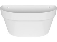 elho Kvetináč Loft Urban Wall Basket biely 40 x 19 x 20 cm