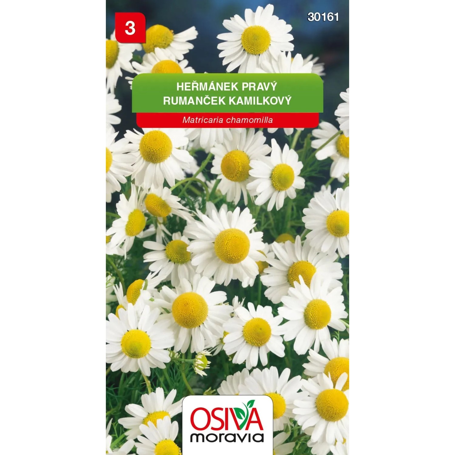E-shop Osiva Moravia Semienka Rumanček kamilkový (Matricaria chamomilla)