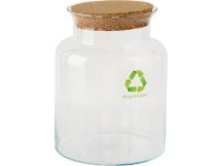 Sklenená nádoba na vysádzanie