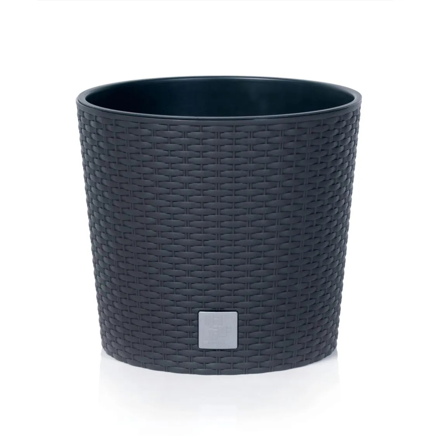 E-shop Prosperplast Kvetináč s vkladom Rato Round 20 cm, antracit