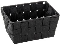 Wenko Úložný kôš Adria Mini štvorhranný čierny