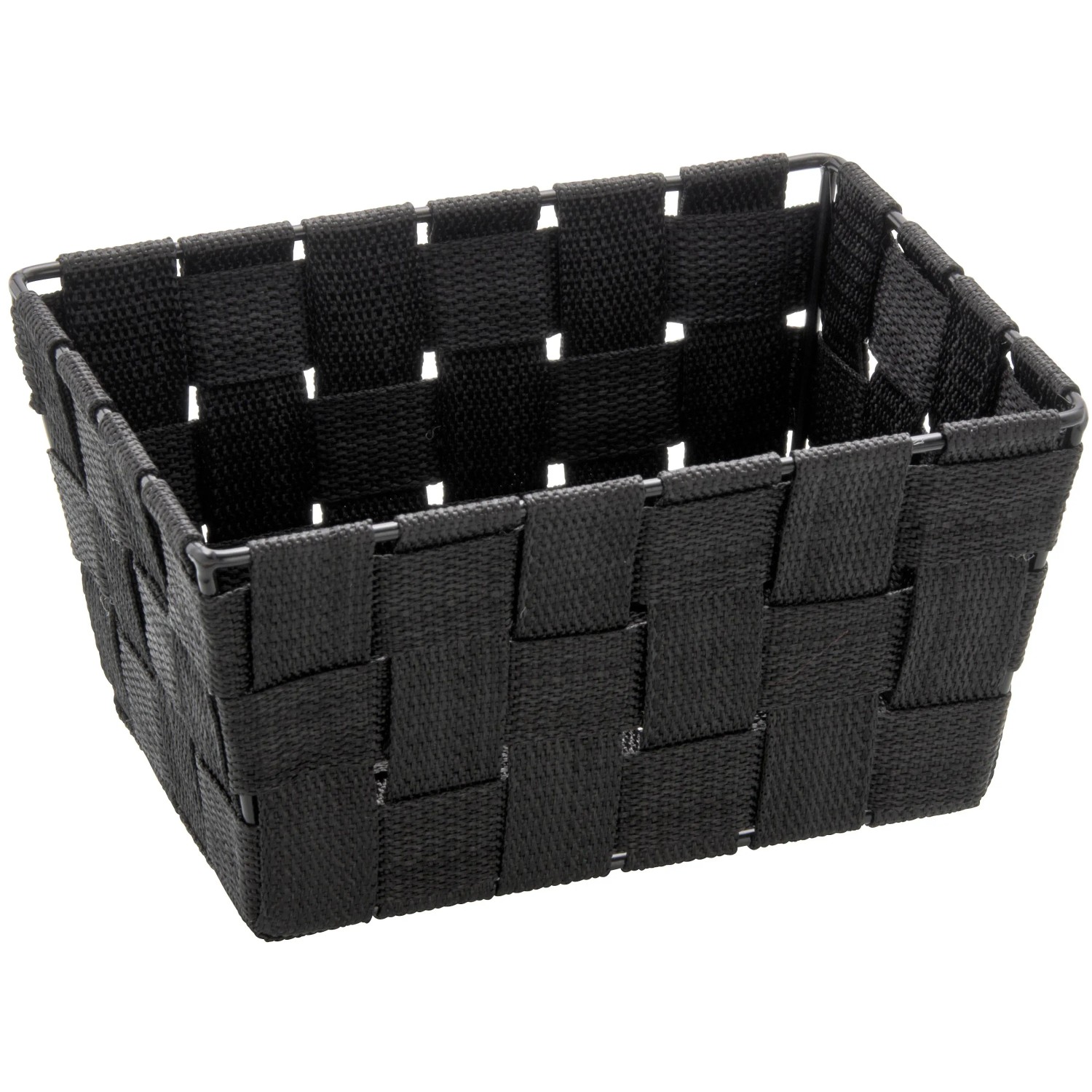 E-shop Wenko Úložný kôš Adria Mini štvorhranný čierny
