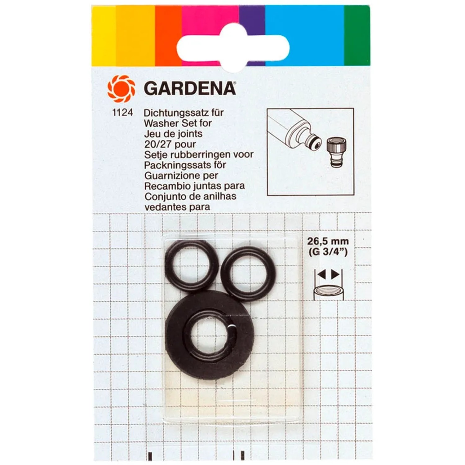 E-shop GARDENA Súprava tesnenia SB pre prípojku na kohútik 940230