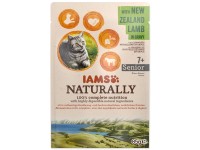 IAMS Kapsička Naturally Senior s jahňacím mäsom v omáčke 85 g