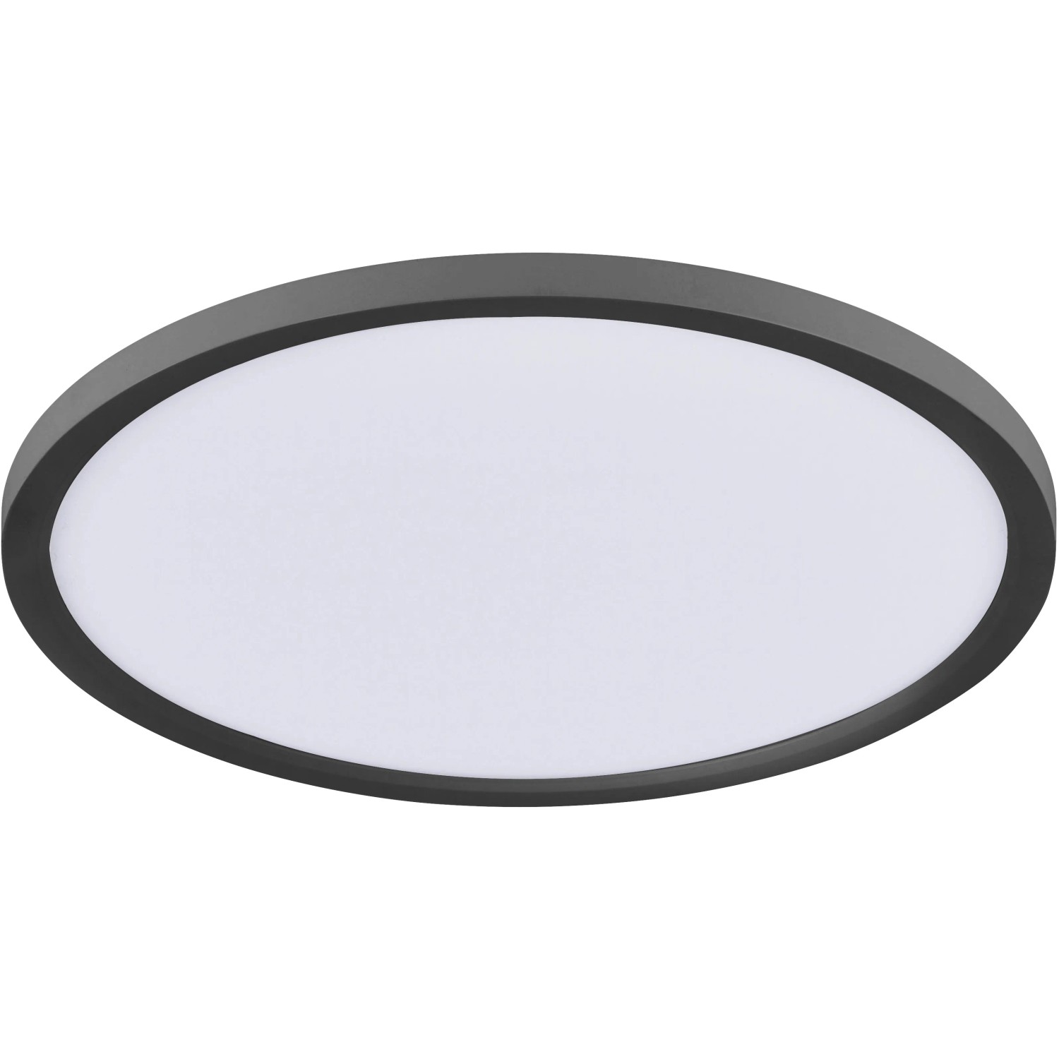 E-shop JUST LIGHT. LED panel FLAT 23,5 W, 1600 lm, 2700-5000 K čierny, pr. 40 x 4,5 cm
