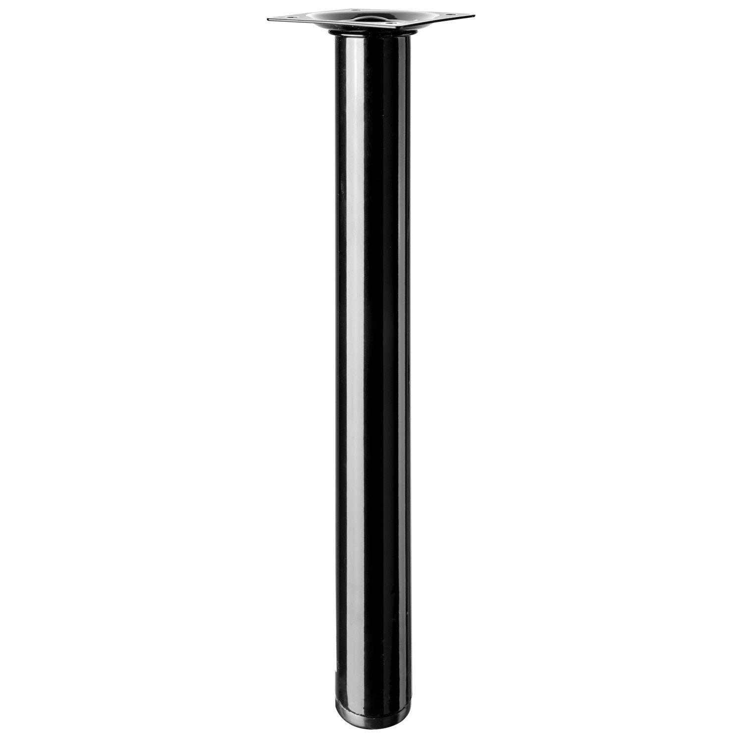 E-shop Hettich Stolová noha priemer 30 mm x 300 mm čierna