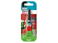 BISON Sekundové lepidlo SUPER GLUE LIQUID Jumbo Card, 3 g