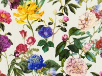 A. S. Creation Vliesová tapeta Trend Wall biela kvetinová