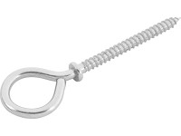 Oko so skrutkou a dorazovým krúžkom pozinkované 3,5 x 45 mm, 6 ks