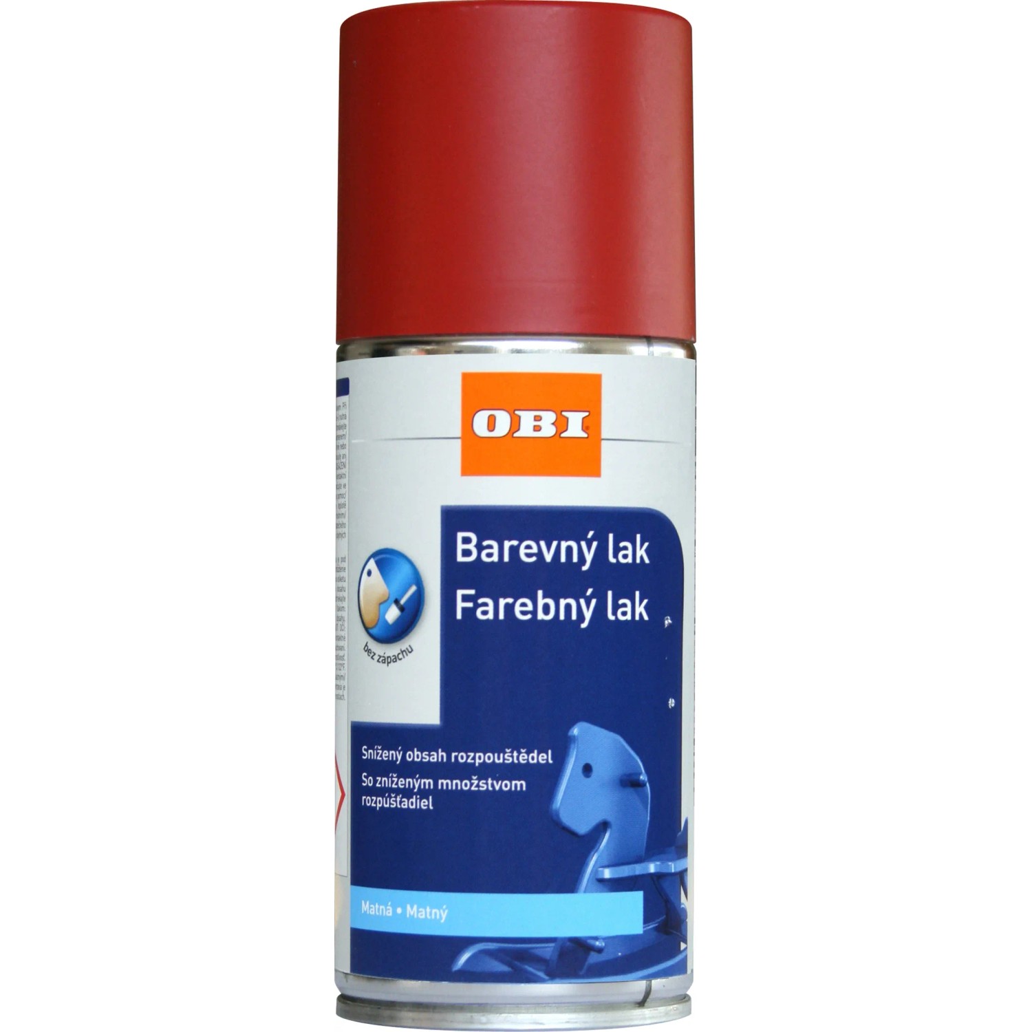 E-shop OBI Lak v spreji matný RAL 3000 ohnivo červená 150 ml