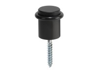 Bemeta Dverný doraz na zem HOTEL nerezový čierny pr. 25 mm