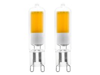EGLO LED žiarovka G9, 200 lm, 3000 K, 2 x 2 W, číre sklo