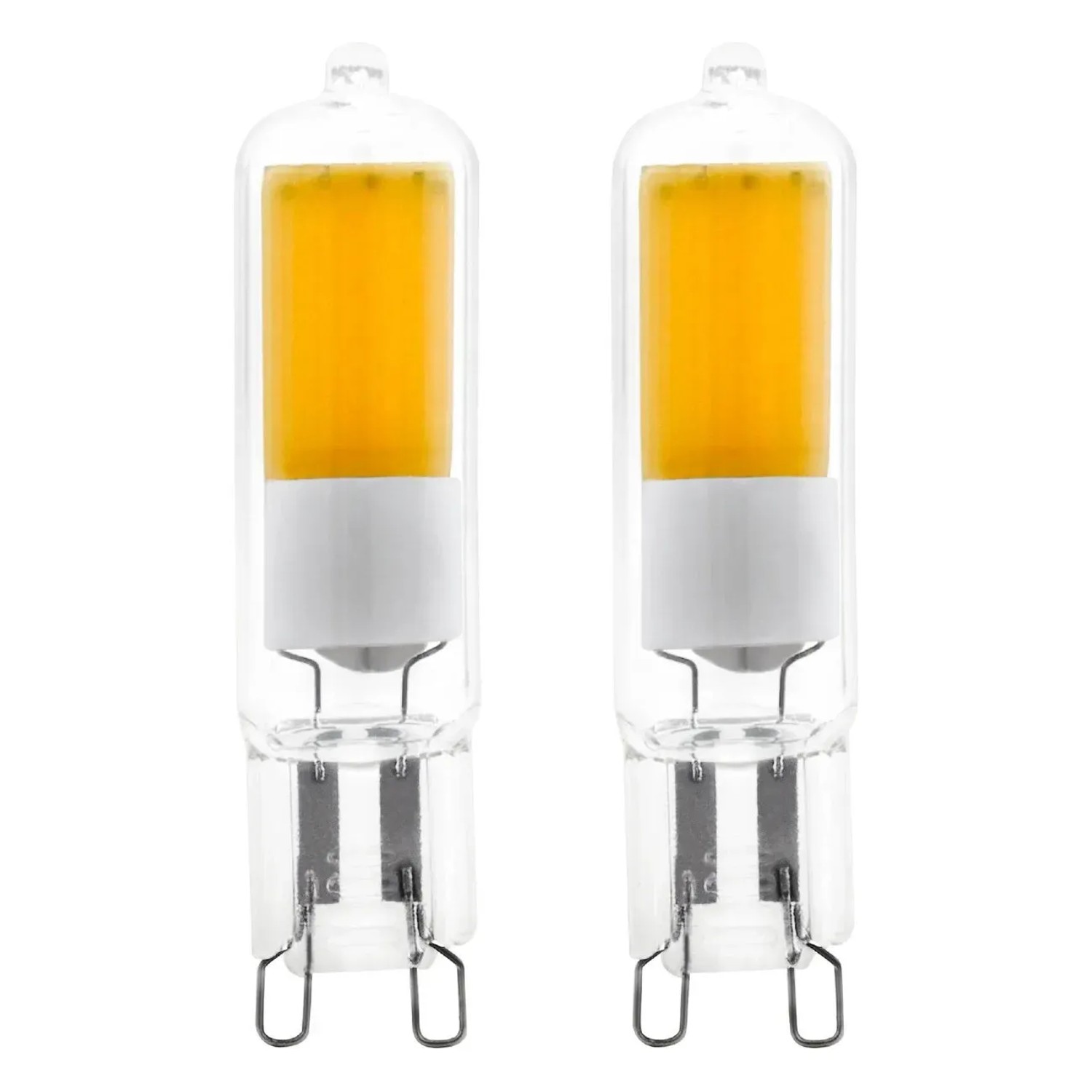 E-shop EGLO LED žiarovka G9, 200 lm, 3000 K, 2 x 2 W, číre sklo