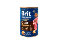 Brit Kapsička pre psov Premium by Nature Lamb with Buckwheat 400 g