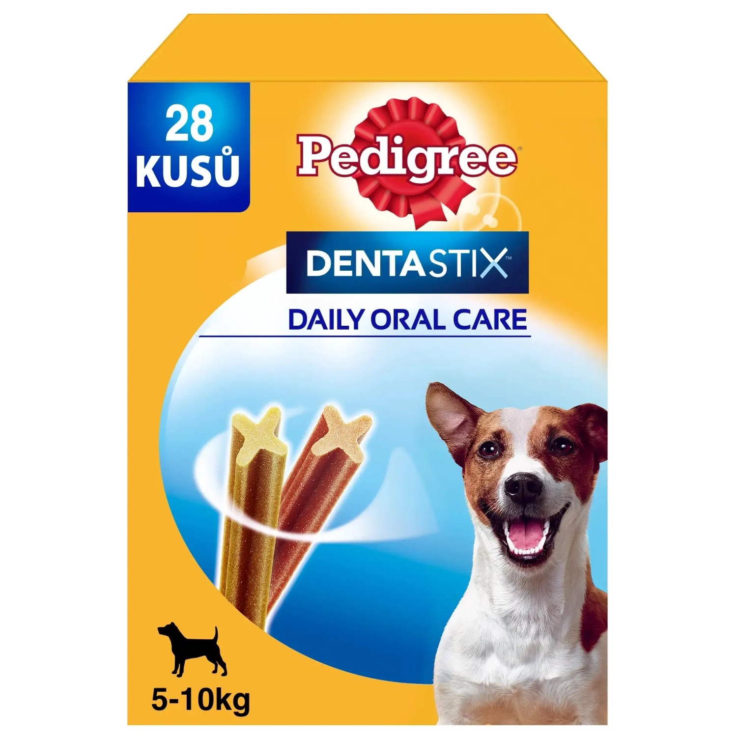 E-shop Pedigree Žuvacia pochúťka pre psov Denta Stix Small, 28 ks