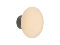 Paul Neuhaus Nástenné LED svietidlo Olaf 6W IP54 sivá pr. 18 x 13 cm