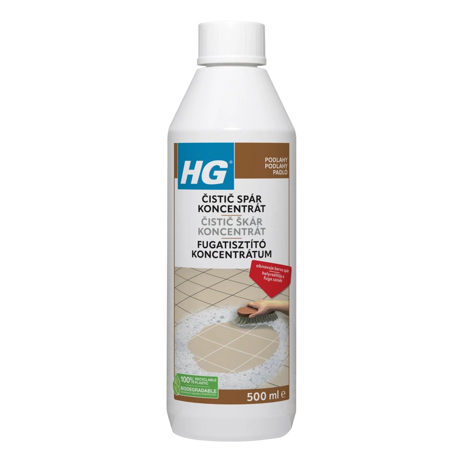 E-shop HG Koncentrovaný čistič škár 500 ml