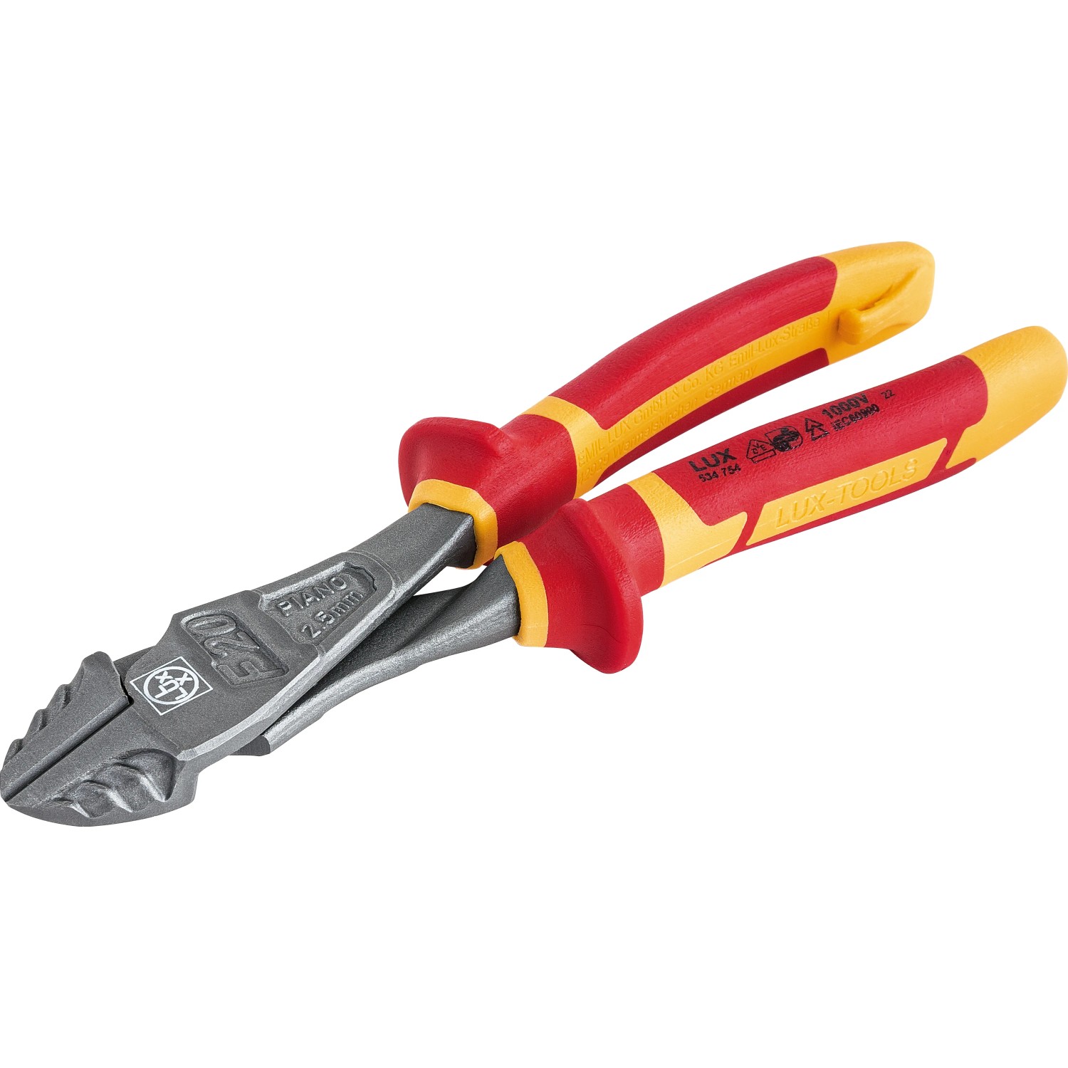 E-shop LUX-TOOLS Silové stranové štiepacie kliešte VDE Professional, 200 mm