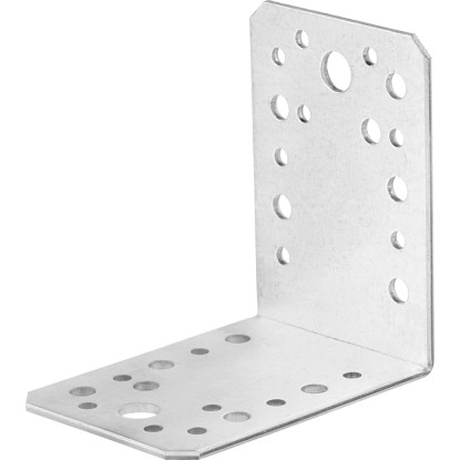 Spojovací uholník pozinkovaný 90 mm x 90 mm x 65 mm
