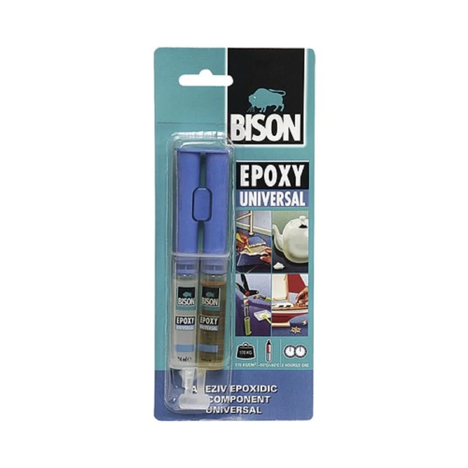 E-shop BISON Epoxidové lepidlo EPOXY UNIVERSAL, 24 ml