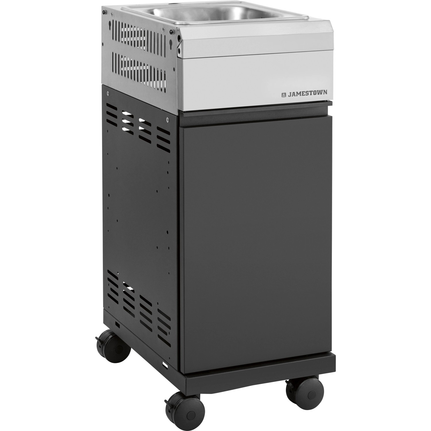 E-shop JAMESTOWN Skrinka s drezom pre plynový gril Knox, čierna, 89 x 51 x 36,6 cm